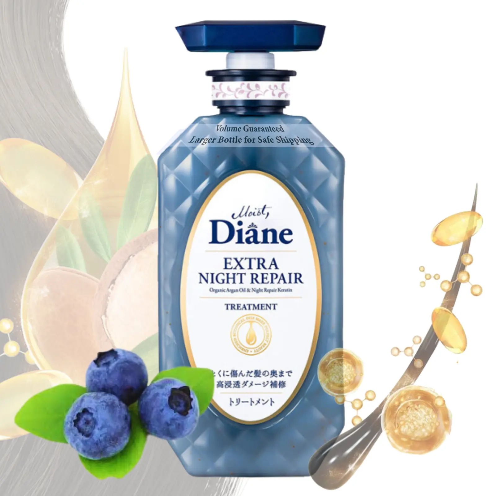 Moist Diane Perfect Beauty Extra Night Repair Conditioner | Overnight Moisture & Intensive Damage Care | Official Partner
