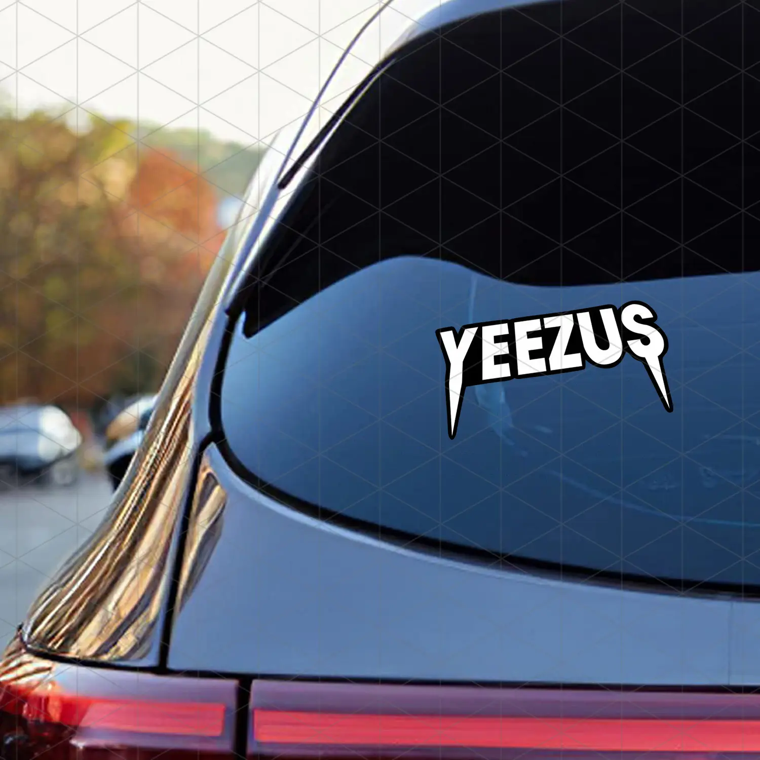 Yeezus Stickers/Stickers - Ye Hip Hop Music Car Laptop CD Album Sticker For Cars