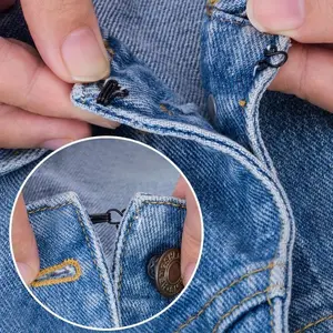 24 Set Sewing Hooks And Eyes Closure For Bra And Clothing，Metal Multi Size Eye Latch For Bra Clothing Trousers Skirts Replacement Sewing Crafting DIY Project，silvery Buckle, Silvery Spring Staple, Hooks