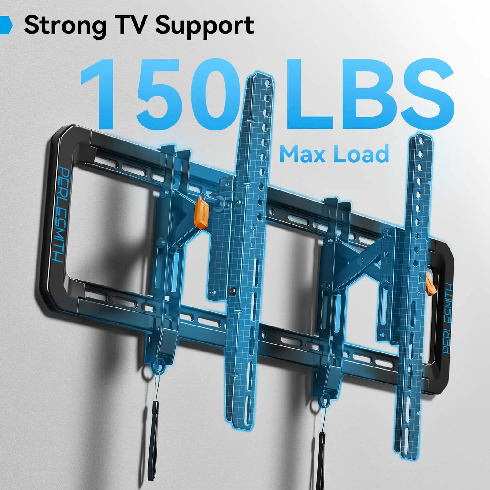 42"–90" Extend, Swivel & Tilt TV Mount, Model PSAT1B-US Black