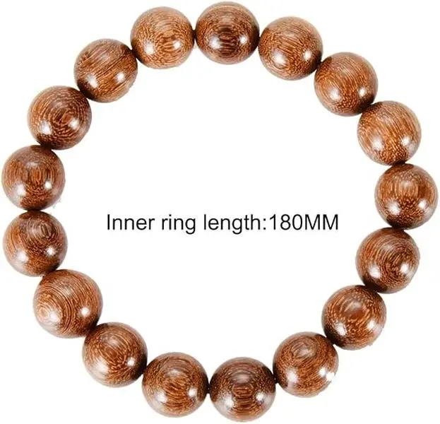 Prayer Bead Bracelet, 12/15MM Mala Beaded Bracelet for Men and Women (Fashion Costume Jewelry Accessory)