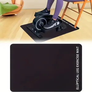 Non-Slip Exercise Mat for Gym Floor, Running Machine Pad, Elderly Leg Pedal, Stability and Ground Protection, Silicone Mud Material, Fitness Mat
