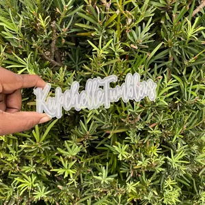 Crystal  Engraved Acrylic Watermark:Elevate Your Brand Visibility and Security Signs Decor