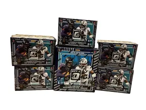 Break#1 (PYT)Mixed Football Card Break - (5)Optic Blasters and (1)Optic Mega box. 6 box break in total. Pick your own teams.