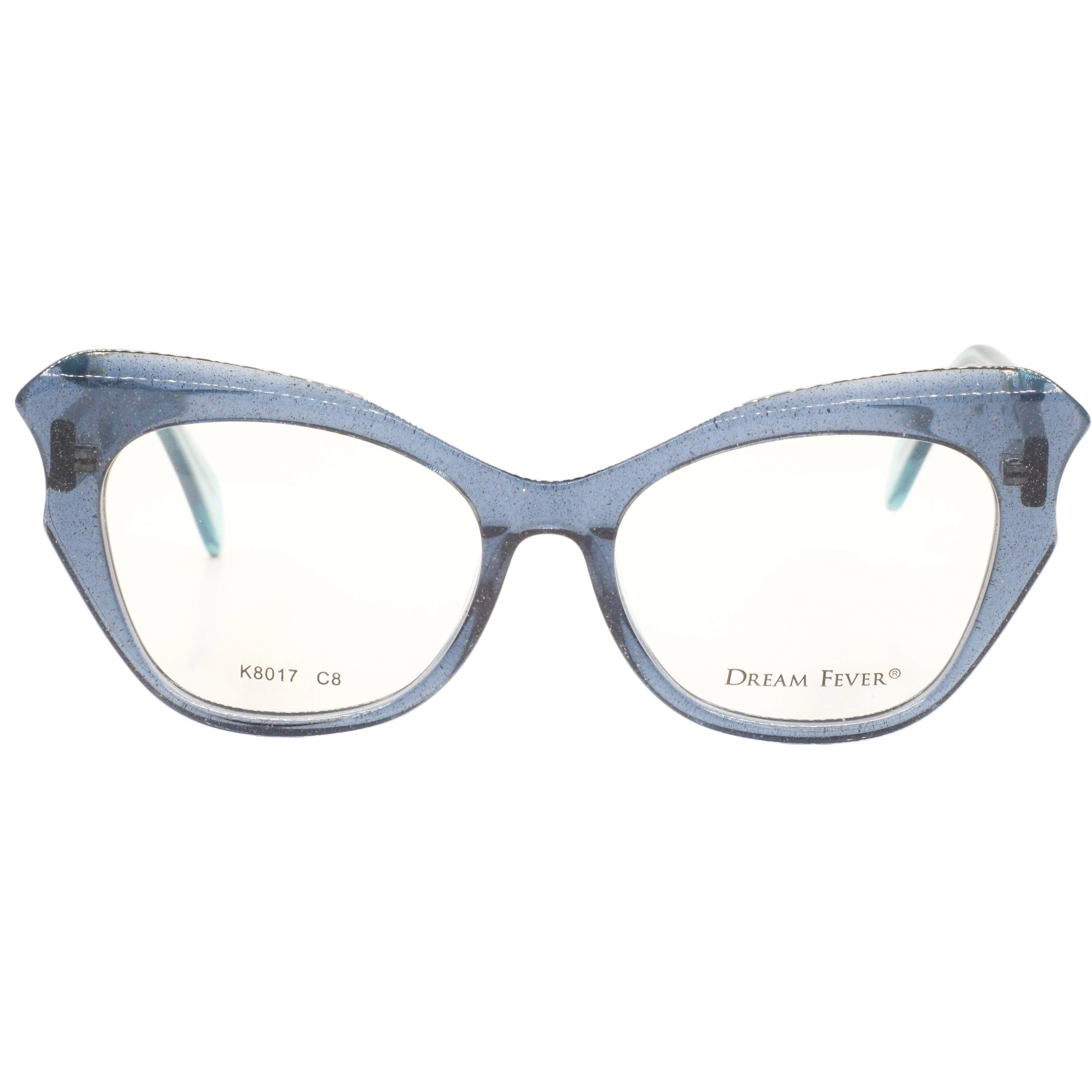 Dream Fever K8017 Aquamarine Acetate Designer Italy Eyeglasses -Wo