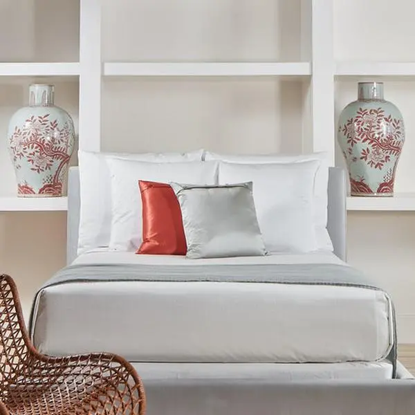 Charmeuse Knot Pillow