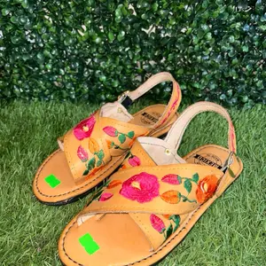 Mexican Crossed Huarache Sandals - Comfortable & Stylish Footwear for Everyday Wear