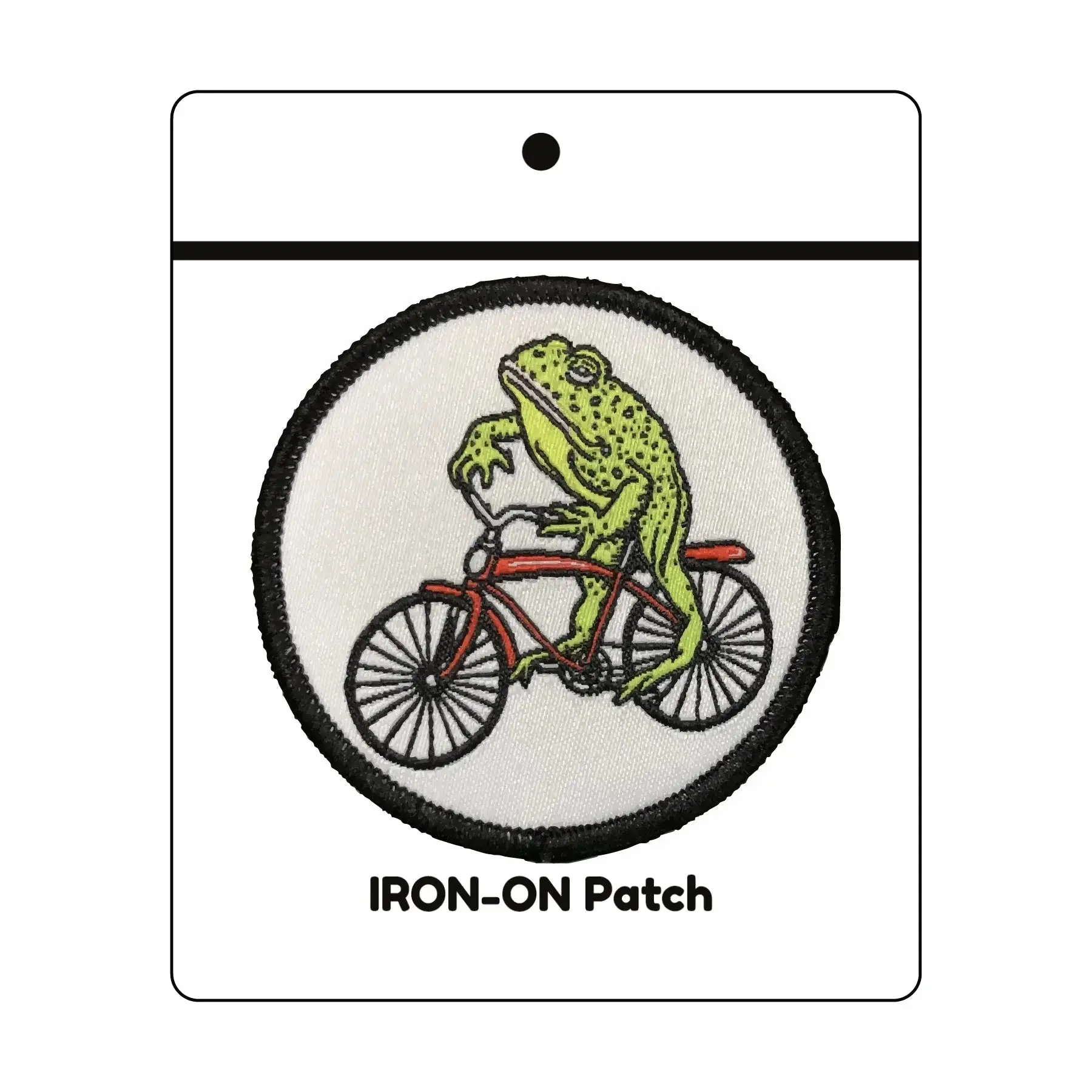Frog Woven Patch