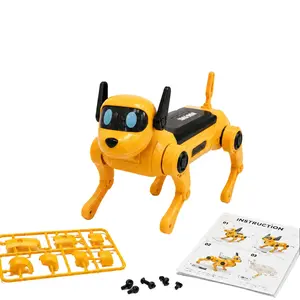 DIY Robot Dog Building Kit for Kids Ages 8+, From Parts to Walking Puppy Toy, Hands-On Build Challenge Gift