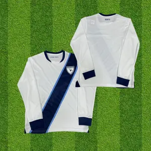 2025 Guatemala Home Long Sleeve Jersey National Team Soccer Jersey Fans Version Football Jersey