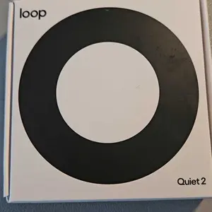 Loop, Quiet 2 Earplugs, Sleep, Focus & Travel Use, 24 dB High Noise Reduction with Soft-Touch Comfort, 1 Pair + Case