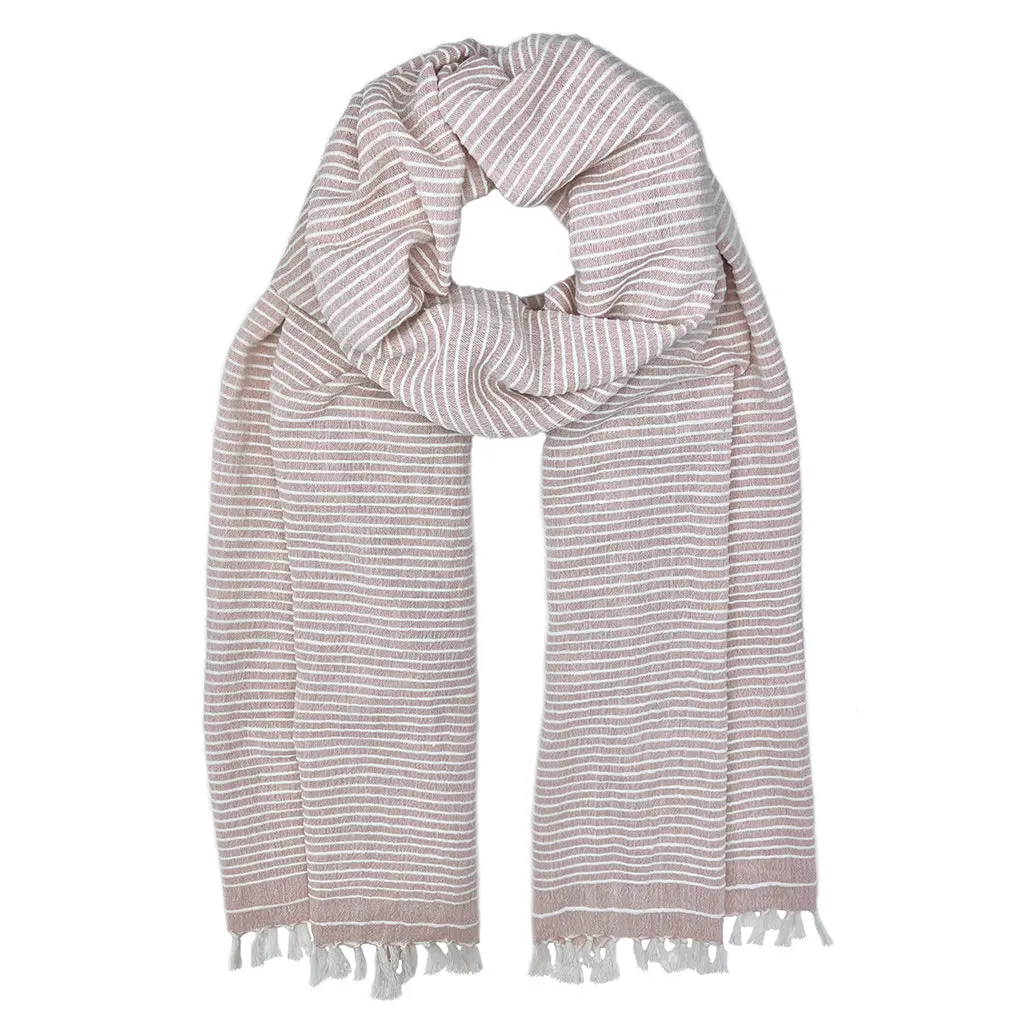 Ethiopian Stripe Wrap Scarf