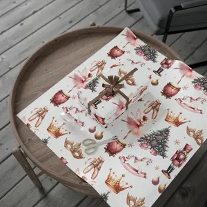 Girl Christmas Wrapping Papers