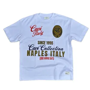 Cavi Italy CAVÍ Oversized Tee - Since 1995 Naples Collection Handmade Crafted Street Wear Y2K style Streetwear