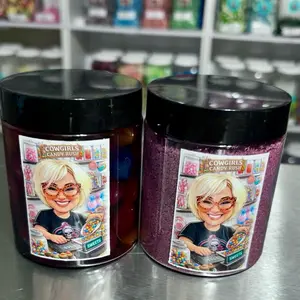 Cowgirls Candy Rush Oowey Gooey Passion Fruit Gushies & Dipping Powder-Sweet/Sour Snack