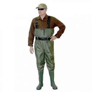 Caddis Mens Green PVC Chest Waders