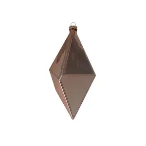 Shiny Rose Gold Pyramid