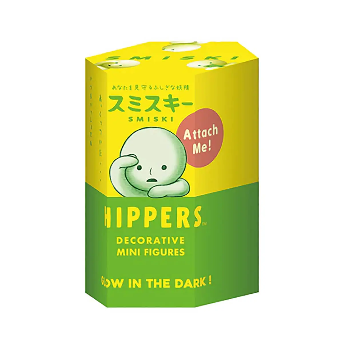 SMISKI Hippers Blind Box Figure, Glow in The Dark Mini Collectible Decor Toy