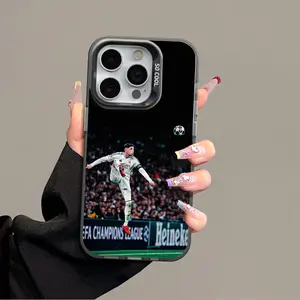 IPhone 17 Promax Valverde Phone Case Anti Drop Protective Case Suitable for Iphone 16promax 15 14 13 12 11 XS Air Plus Acrylic Case Football