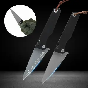 Lightweight 3CR Steel Ultra-Sharp Tactical Folding Survival Knife,EDC,Portable Multi-Tool, G10 Handle Folding Knife, Perfect for Camping, Hiking, Exploration,Daily Use, Fishing, Hunting, and Other Outdoor Gear. A Great Gift for Men.
