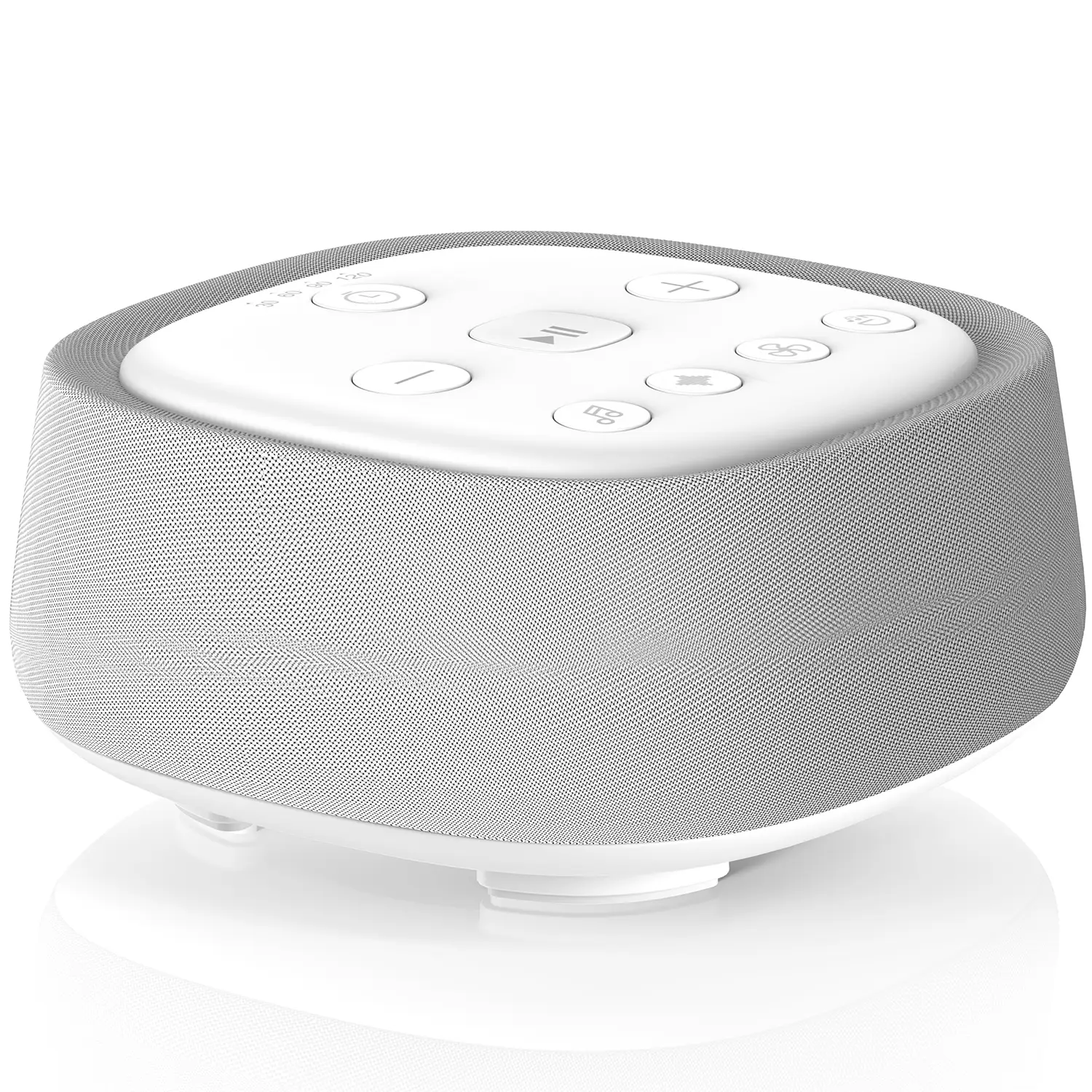 White Noise Machine, Portable Sound Machine for Baby kids Adult Sleeping, Features Rechargeable, 28 Smoothing Sounds, Auto-off Timer, 32 levles of Vol