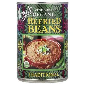Amy's Organic Vegetarian Refried Beans, Traditional, 15.4 oz (437 g)