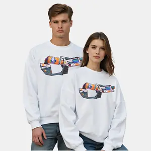Fanta Blaster Graphic Sweatshirt Men's & Women's Casual Long Sleeve Crewneck Pullover in Classic Style - Versatile Design for All Occasions - Womenswear & Menswear