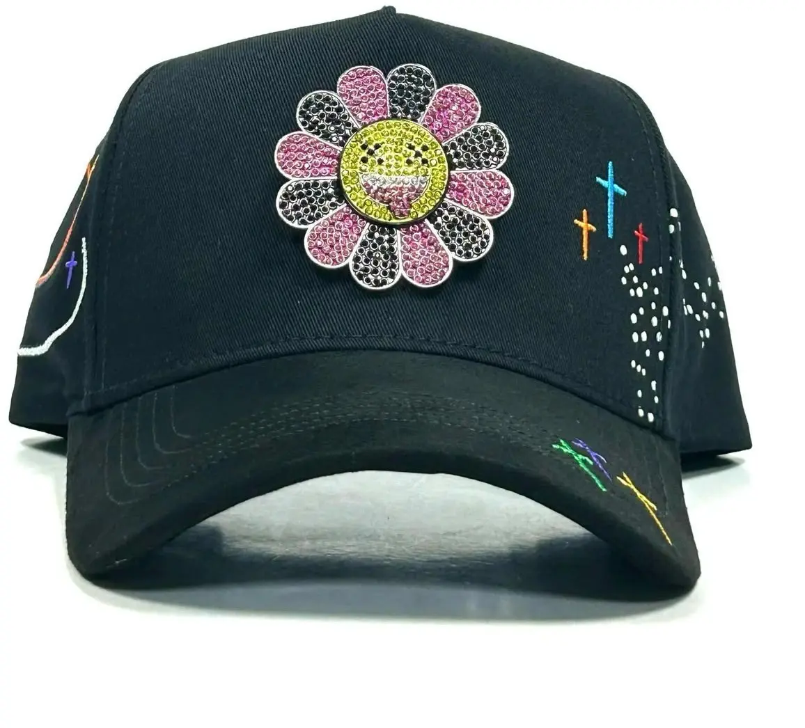 Murakami BLK Hat, Fashion Accessory Hat