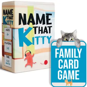 Name That Kitty - Family Card Game For Cat Lovers | Fun Family Game Night Activity