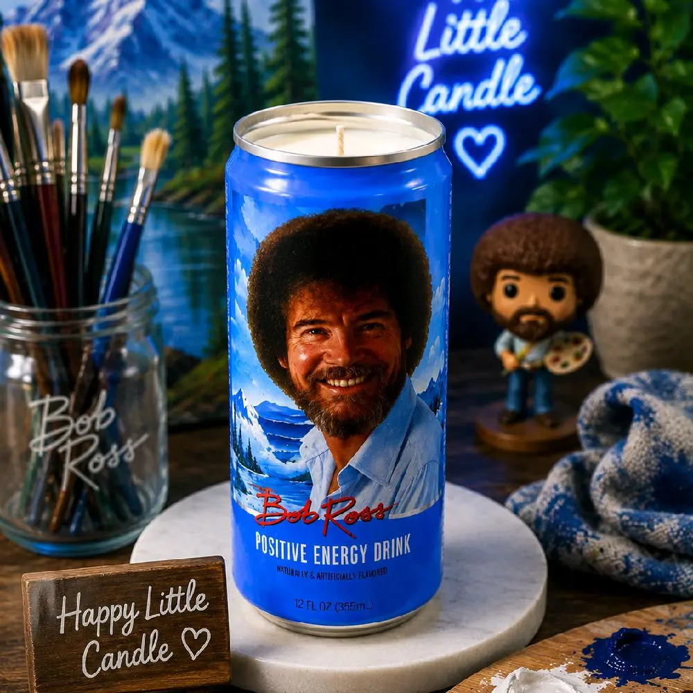 Happy Little Blue Slush Candle | Hand-Poured Soy Candle | 12 oz gift