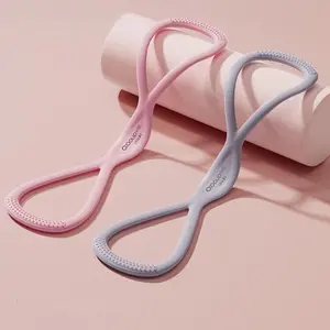 Silicone Resistance Bands Set of 2, Portable High Elasticity Chest Expander, Yoga Stretch Band, Home Fitness Training Equipment, Workout Bands