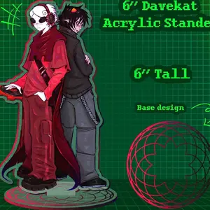 Dave and Karkat Homestuck Acrylic Standee