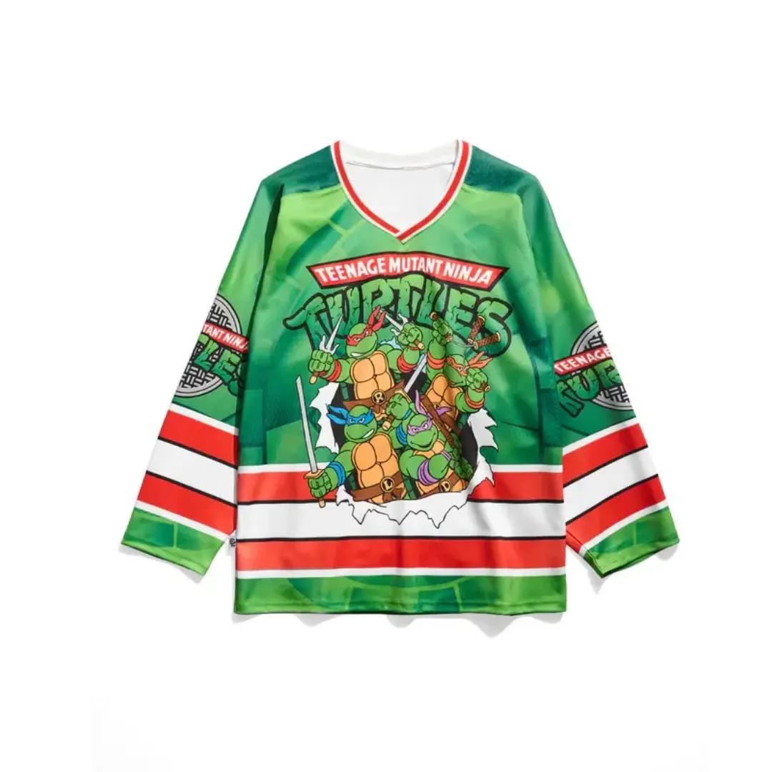 TMNT Green Shell Hockey Jersey