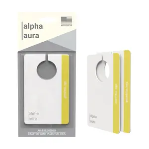 Alpha Aura Hidden Essential Oil Car Freshener (Tiki Tropical)
