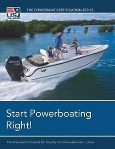 USED-Start Powerboating Right by U.S. Sailing Association (Paperback)