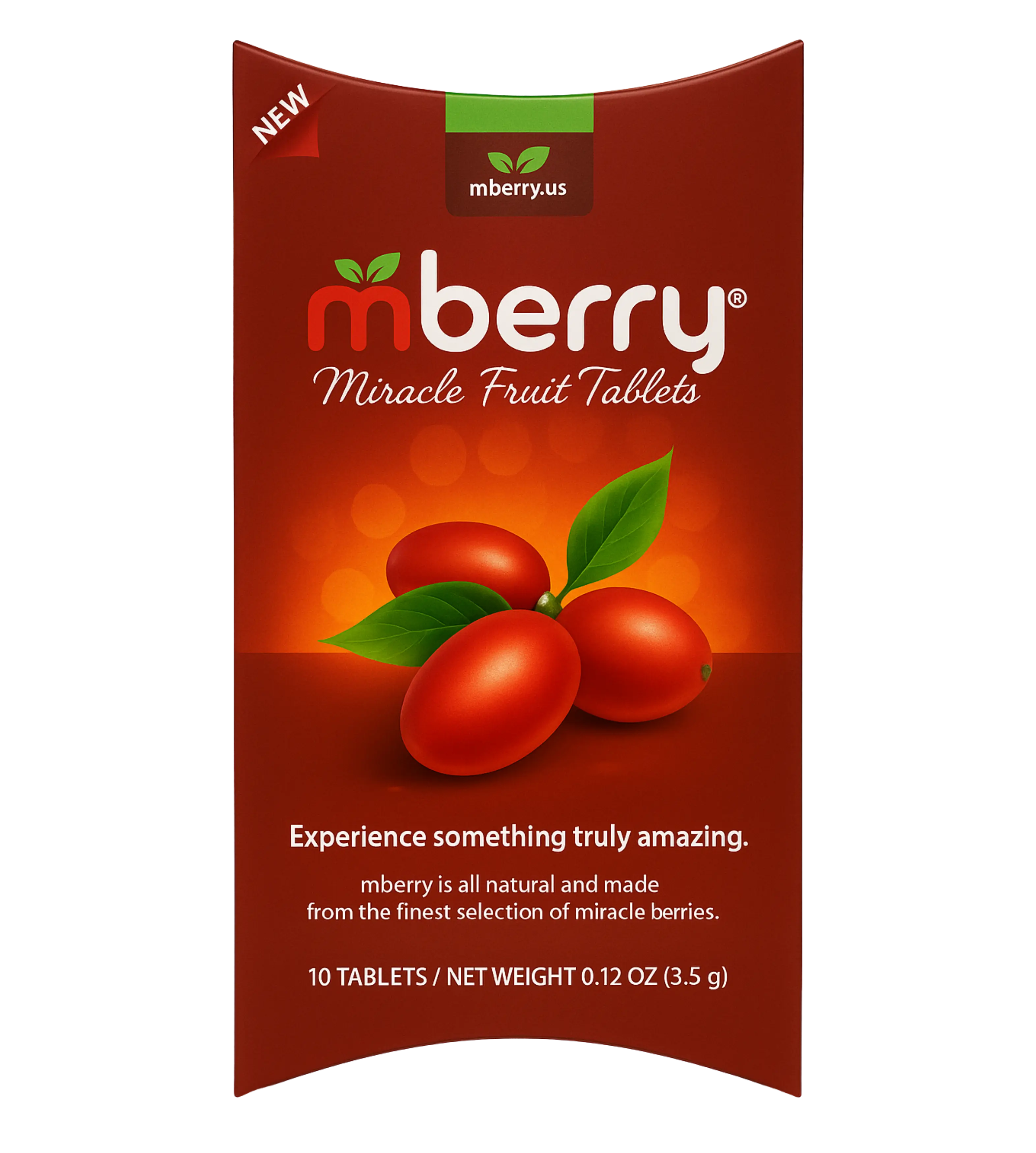 mberry Miracle Fruit Tablet, Turn Sour into Sweet, Organic Miraculin, Natural, Sugar Free, Organic, 10-Count mberry Miracle Fruit Tablet, Turn Sour into Sweet, Organic Miraculin, Natural, Sugar Free, Organic, 10-Count