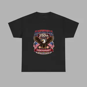 America 250th Anniversary Shirt Patriotic Eagle Fireworks 1776–2026 USA Independence Day T-Shirt
