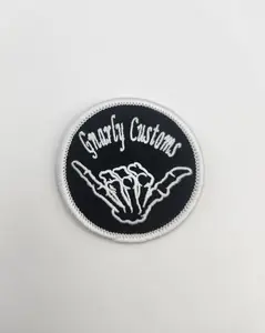 Gnarly Customs logo patch