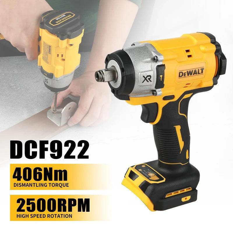 DeWalt DCF922  20V Brushless Electric Wrench - Adjustable Speed Impact & Compact Drill/Drive Power Tool