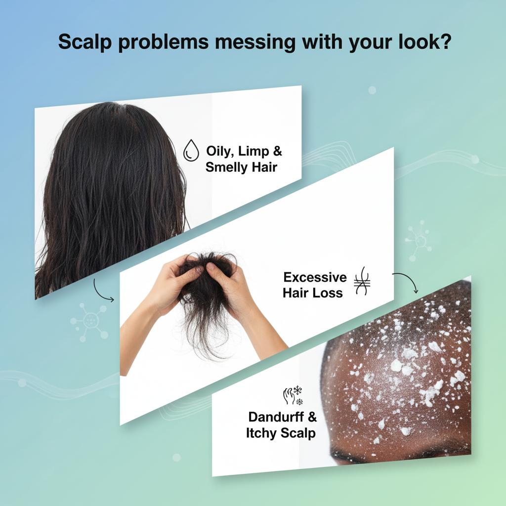 XUJECT Rosemary & Biotin Hair Growth Shampoo 300ml – Restore Nourishing Winter Shampoo Haircare | Strengthening & Anti Hair Loss Formula with 8 Herbal Actives | Buy 1 Get 1 Free | Daily Scalp Care for Oily Roots, Thin Hair & Stress Shedding