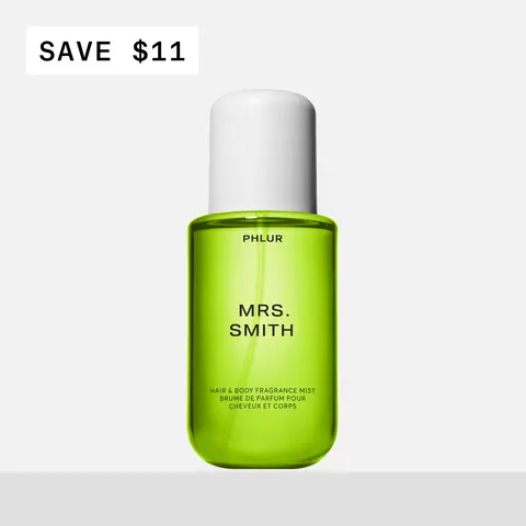 PHLUR Mrs. Smith Body Mist - Full Size Hair & Body Fragrance Mist with Granny Smith Apple, Pear, Apple Blossom & Violet (8 fl oz)