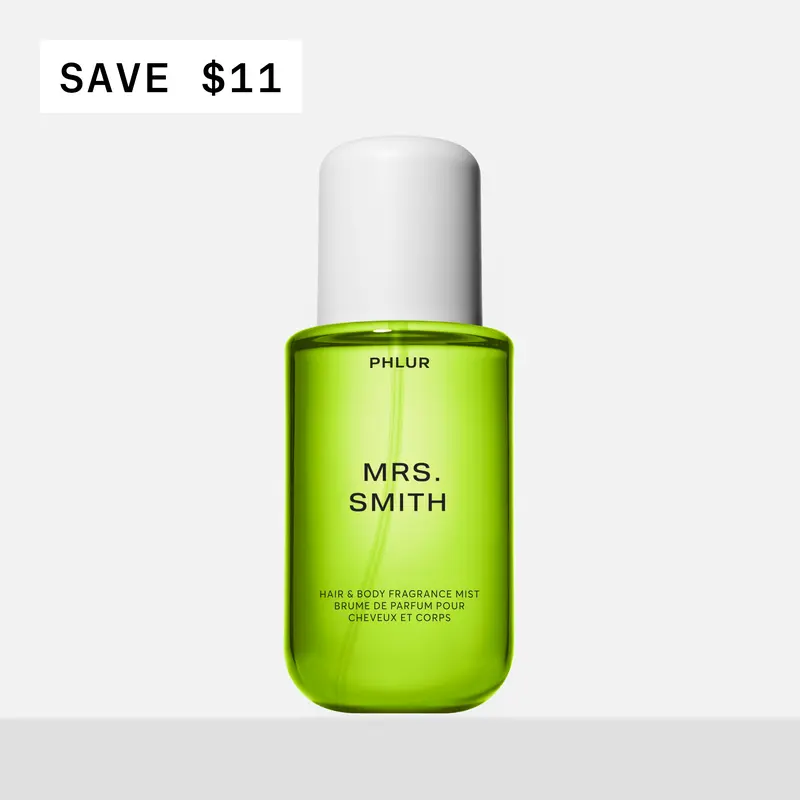 PHLUR Mrs. Smith Body Mist - Full Size Hair & Body Fragrance Mist with Granny Smith Apple, Pear, Apple Blossom & Violet (8 fl oz)