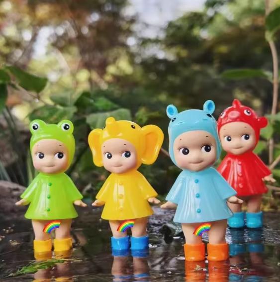 Genuine Sonny Angel I Love Rainy Day Series Blind Box Action Figure Sonny Collectible Model Angel Mystery Box Surprise Toy Gift