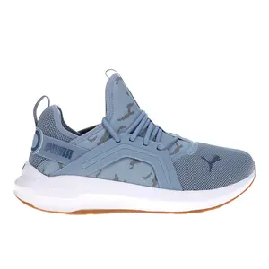 PUMA Mens Softride Enzo 5 Camo Wide Lace Up Sneakers Shoes Casual - Blue