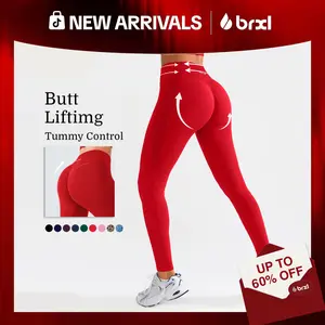 BRXL BrxlGrit High-Waisted Yoga Pants for Women - Seamless Tummy Control fall Outfits& Butt Lifting Workout Leggings  #Parati #GymWorkout #TikTokMadeMeBuyIt #outdoorfun#warmupforholiday#tiktokmademebuyit-1