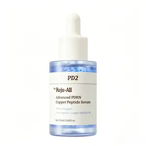 Dr. Reju-All Advanced PDRN Copper Peptide Serum – GHK-Cu Copper Peptides with PDRN for Face Firming & Skin Elasticity | Hyaluronic Acid & Hydrolyzed Collagen Peptides Anti-Aging Serum – 1.01 Fl Oz