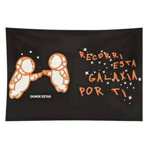 1pc 60x40in Ivan Cornejo Mirada Light Polyester Decorative Wall Hanging, Cotton-Linen Home Decor Accessories, Cute Tapestry for Bedroom Teen Room Decor, Hanging Decoration Tapestries