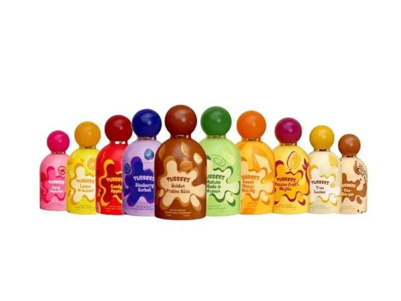 Grandeur Tubbees Ice Cream Collection | Lush Lollipop + Lemon + Candy + Blueberry + Golden Praline Bliss + Pistahio + Peach + Passion Fruit + Tres Leche + Tira-Miss-You | Unisex Fragrance | 100ML - 3.4Oz | Eau De Parfum | Butter- Sugar, and Vanilla