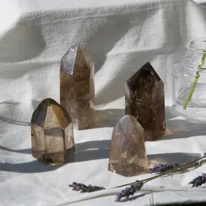 Smoky Quartz Tower