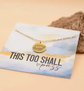God Is Greater Than The Highs And Lows Pendant Necklace (C1)
